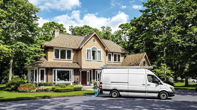 Southbury Dryer Vent Cleaning dryer vent cleaning crew working in Oxford, CT