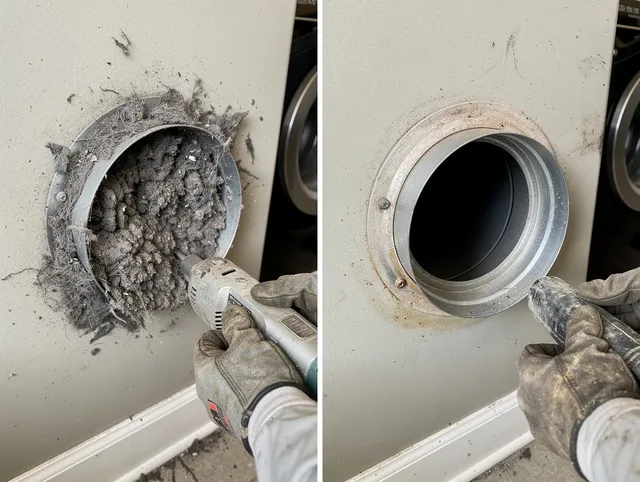 Professional clogged vent cleaning by Southbury Dryer Vent Cleaning in Southbury