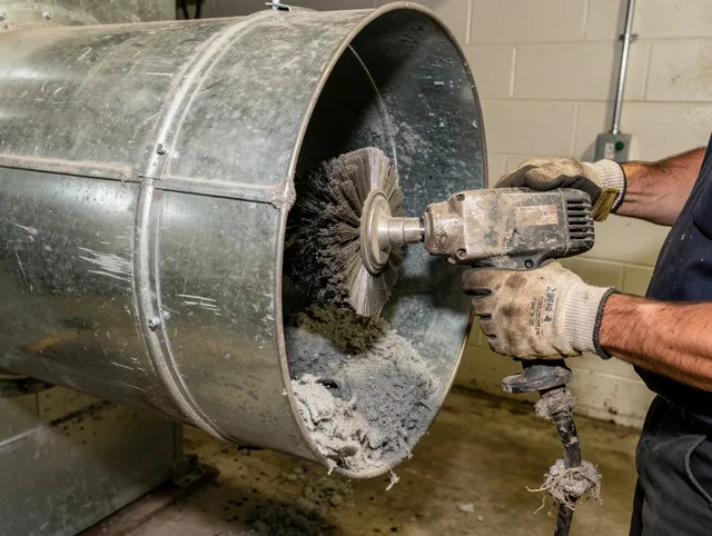 Industrial-grade dryer vent cleaning by Southbury Dryer Vent Cleaning in Southbury